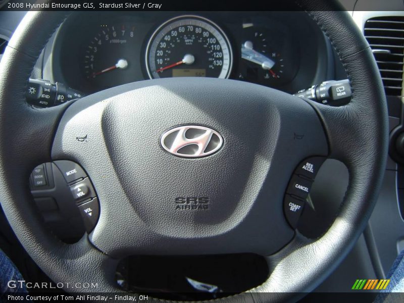 Stardust Silver / Gray 2008 Hyundai Entourage GLS