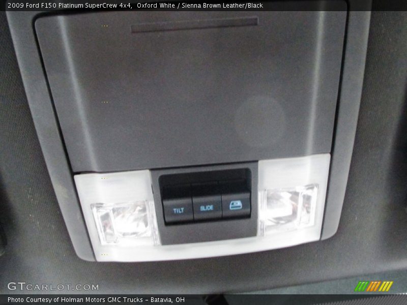 Oxford White / Sienna Brown Leather/Black 2009 Ford F150 Platinum SuperCrew 4x4