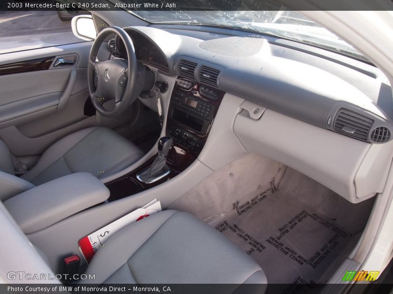 Alabaster White / Ash 2003 Mercedes-Benz C 240 Sedan