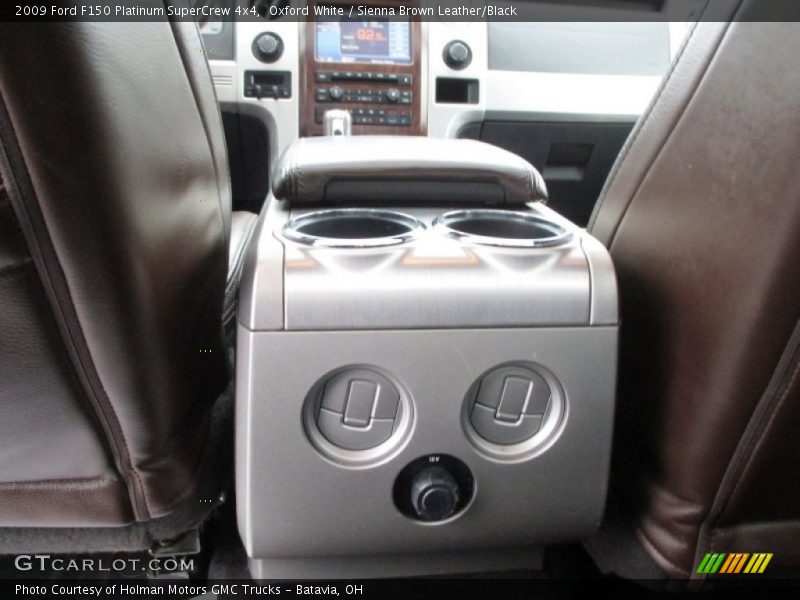 Oxford White / Sienna Brown Leather/Black 2009 Ford F150 Platinum SuperCrew 4x4
