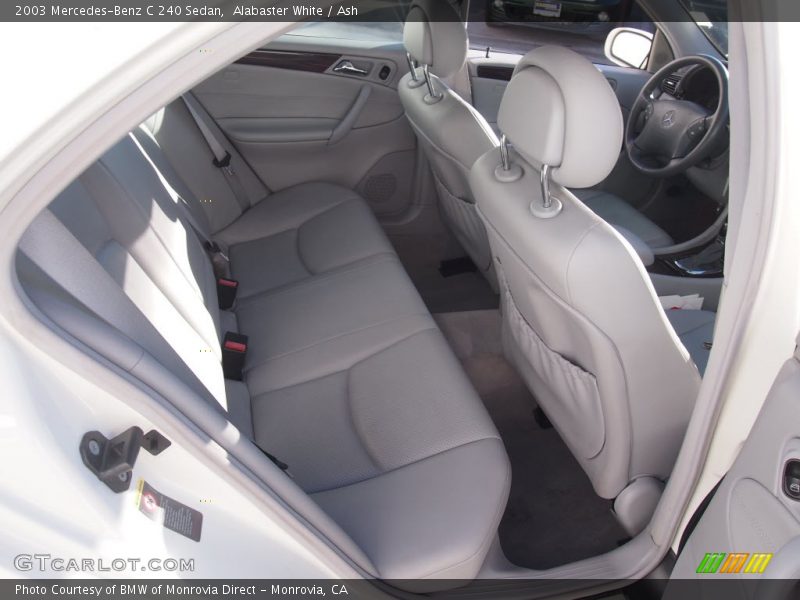 Alabaster White / Ash 2003 Mercedes-Benz C 240 Sedan