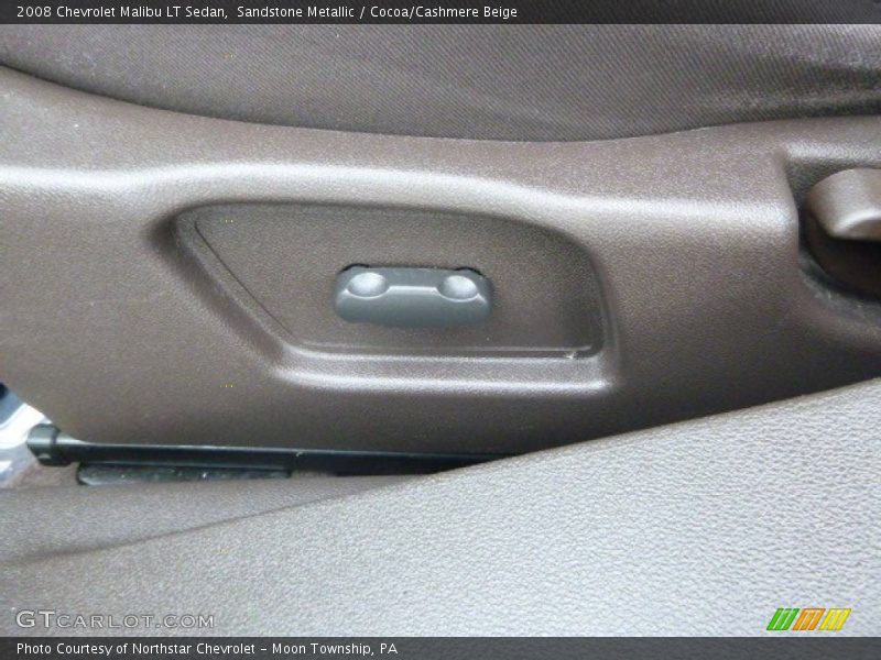 Sandstone Metallic / Cocoa/Cashmere Beige 2008 Chevrolet Malibu LT Sedan