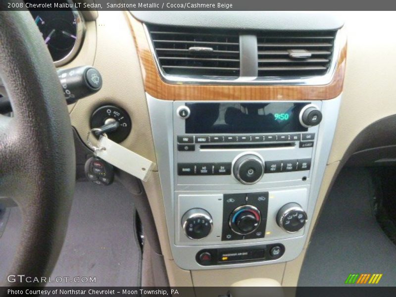 Controls of 2008 Malibu LT Sedan