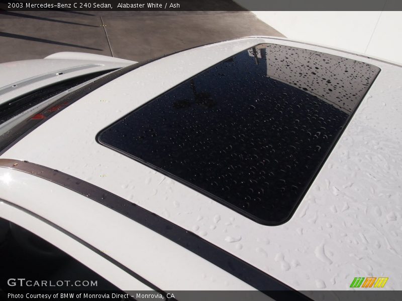 Alabaster White / Ash 2003 Mercedes-Benz C 240 Sedan