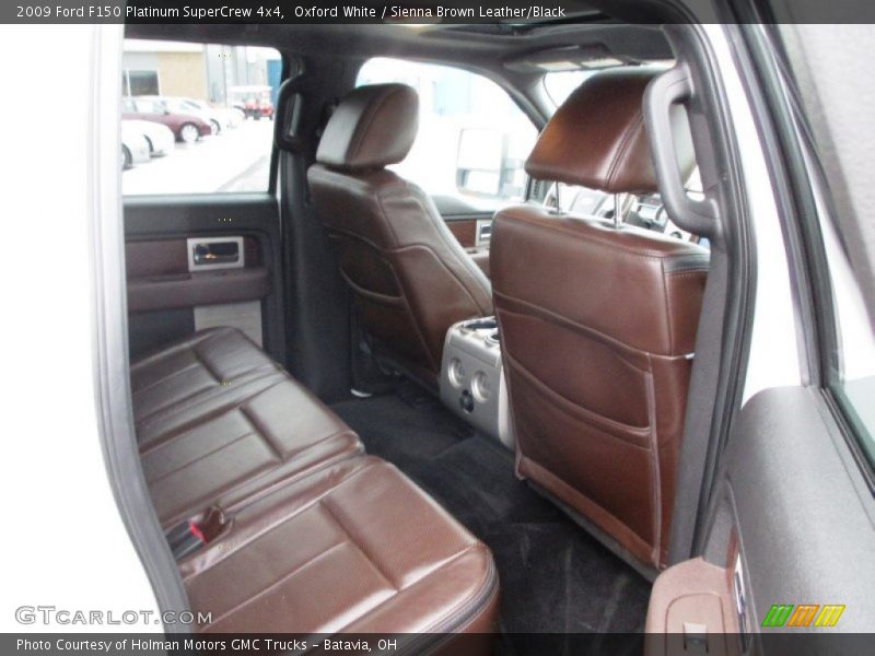 Oxford White / Sienna Brown Leather/Black 2009 Ford F150 Platinum SuperCrew 4x4