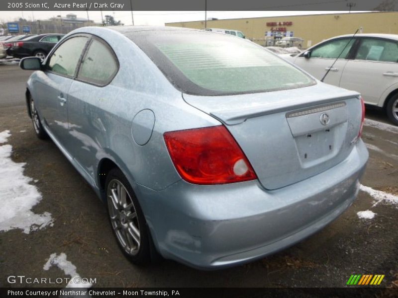 Azure Pearl / Dark Gray 2005 Scion tC