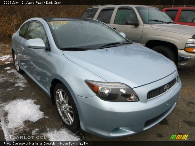 Azure Pearl / Dark Gray 2005 Scion tC