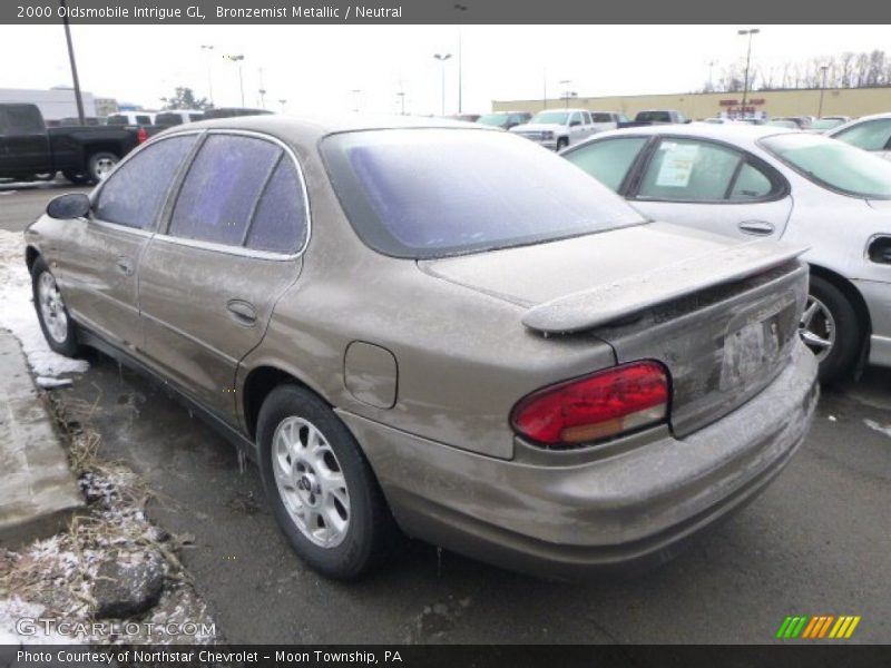 Bronzemist Metallic / Neutral 2000 Oldsmobile Intrigue GL