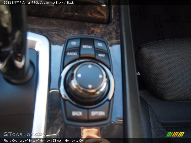 Jet Black / Black 2012 BMW 7 Series 750Li Sedan