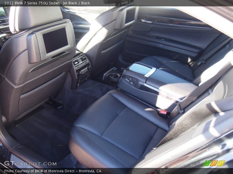 Jet Black / Black 2012 BMW 7 Series 750Li Sedan