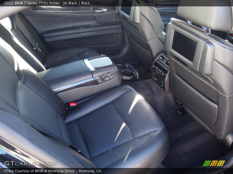 Jet Black / Black 2012 BMW 7 Series 750Li Sedan