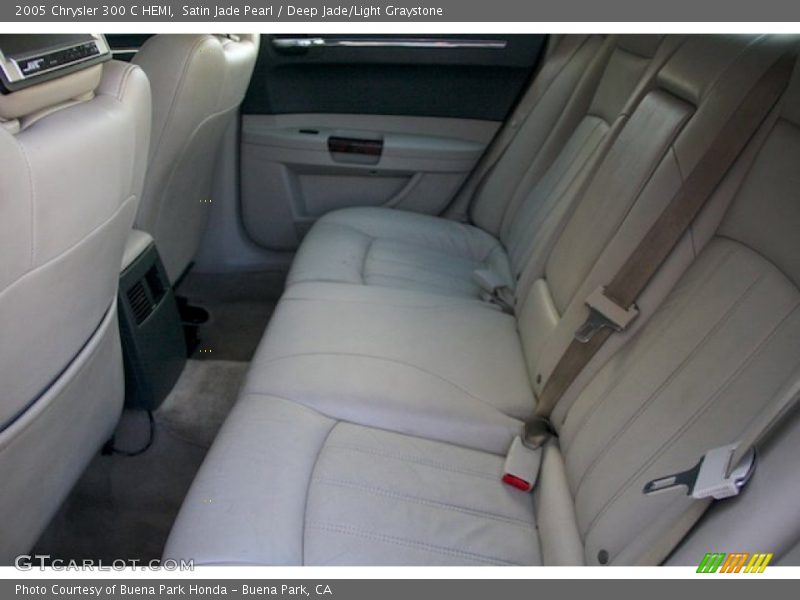 Satin Jade Pearl / Deep Jade/Light Graystone 2005 Chrysler 300 C HEMI