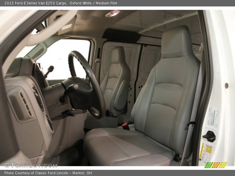 Front Seat of 2013 E Series Van E250 Cargo