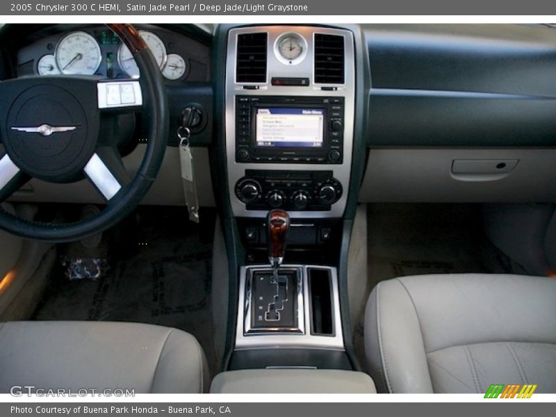 Satin Jade Pearl / Deep Jade/Light Graystone 2005 Chrysler 300 C HEMI