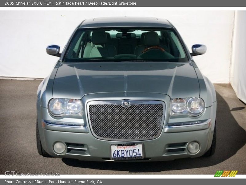 Satin Jade Pearl / Deep Jade/Light Graystone 2005 Chrysler 300 C HEMI