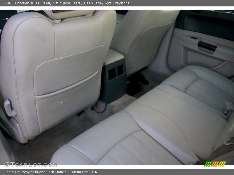 Satin Jade Pearl / Deep Jade/Light Graystone 2005 Chrysler 300 C HEMI
