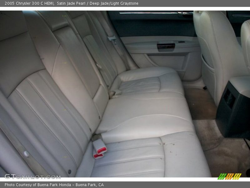 Satin Jade Pearl / Deep Jade/Light Graystone 2005 Chrysler 300 C HEMI