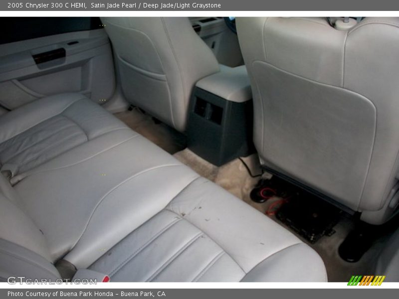 Satin Jade Pearl / Deep Jade/Light Graystone 2005 Chrysler 300 C HEMI
