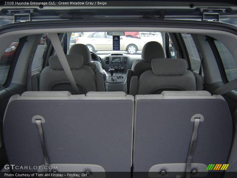 Green Meadow Gray / Beige 2008 Hyundai Entourage GLS