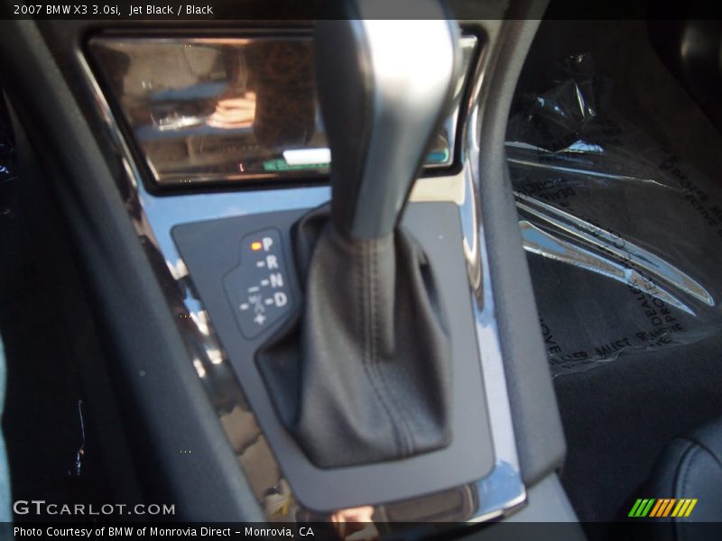 Jet Black / Black 2007 BMW X3 3.0si