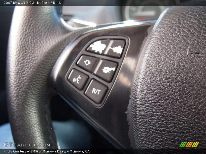 Jet Black / Black 2007 BMW X3 3.0si