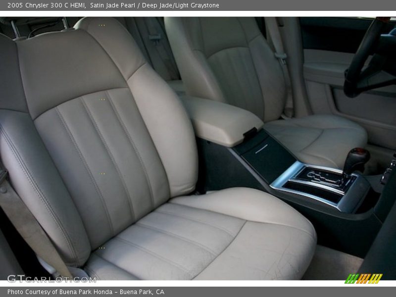 Satin Jade Pearl / Deep Jade/Light Graystone 2005 Chrysler 300 C HEMI