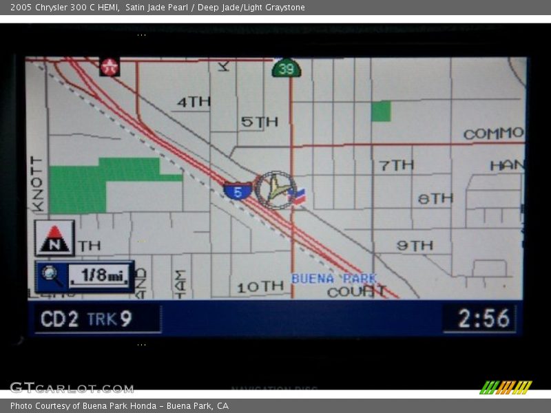 Navigation of 2005 300 C HEMI