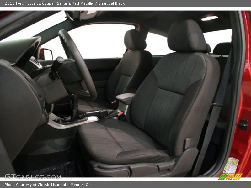 Front Seat of 2010 Focus SE Coupe