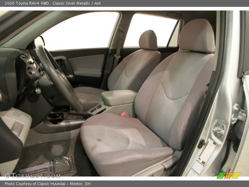 Front Seat of 2006 RAV4 4WD