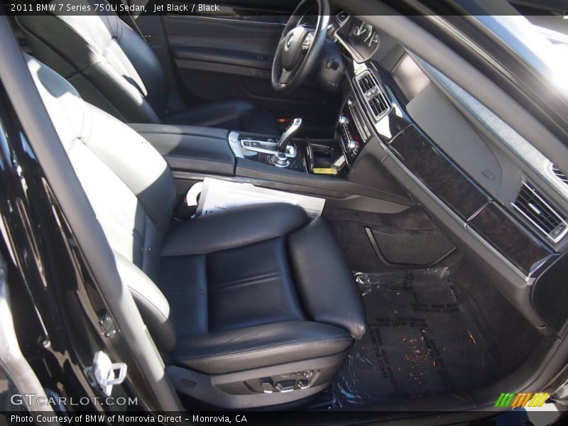 Jet Black / Black 2011 BMW 7 Series 750Li Sedan