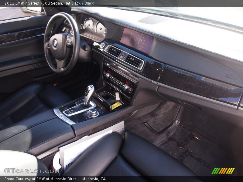 Jet Black / Black 2011 BMW 7 Series 750Li Sedan