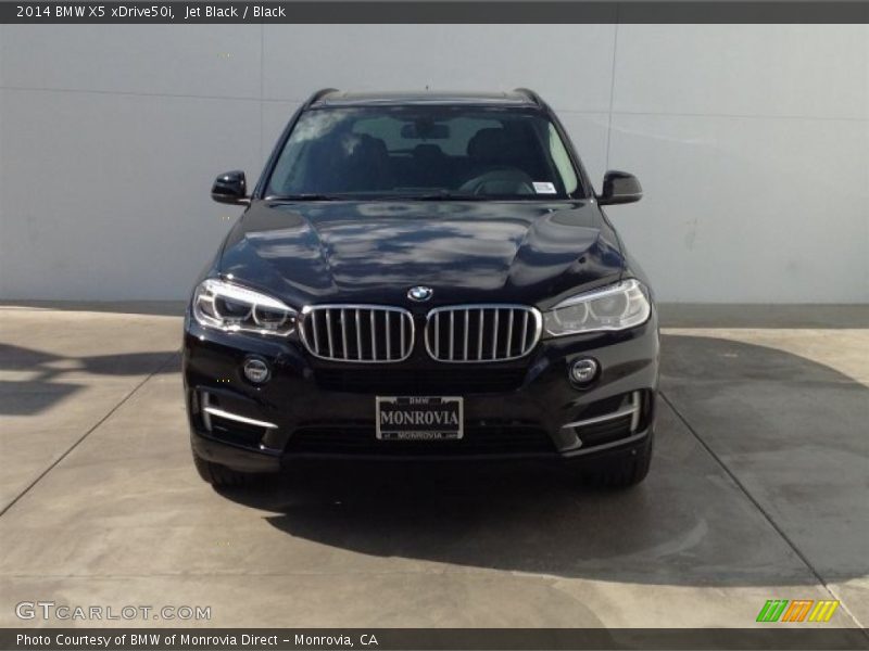 Jet Black / Black 2014 BMW X5 xDrive50i