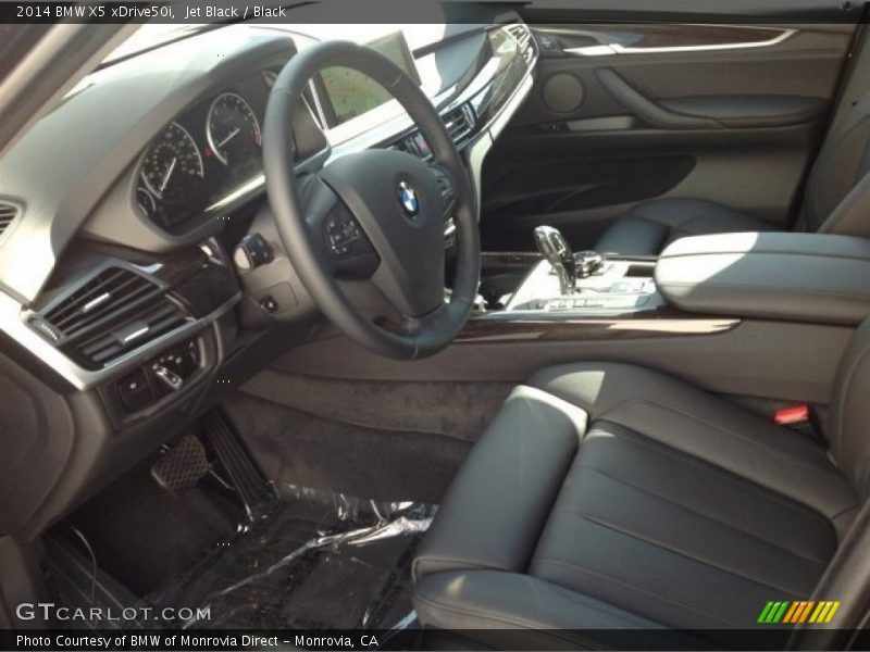 Jet Black / Black 2014 BMW X5 xDrive50i