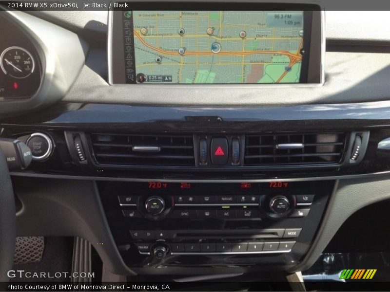 Navigation of 2014 X5 xDrive50i