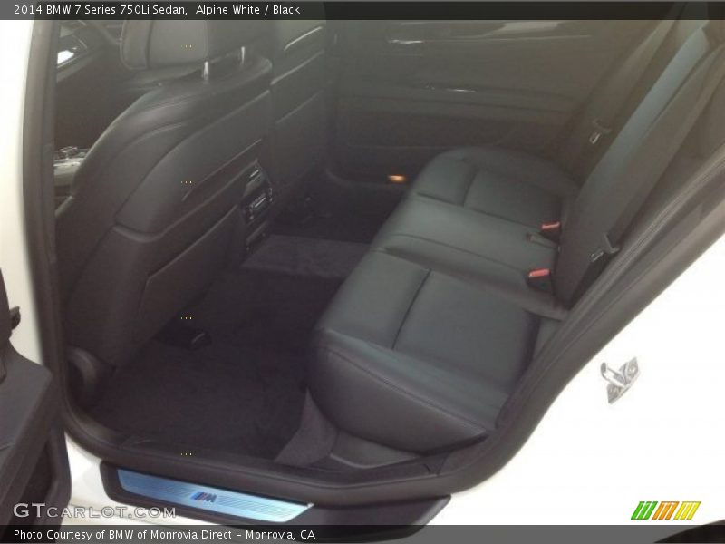 Alpine White / Black 2014 BMW 7 Series 750Li Sedan