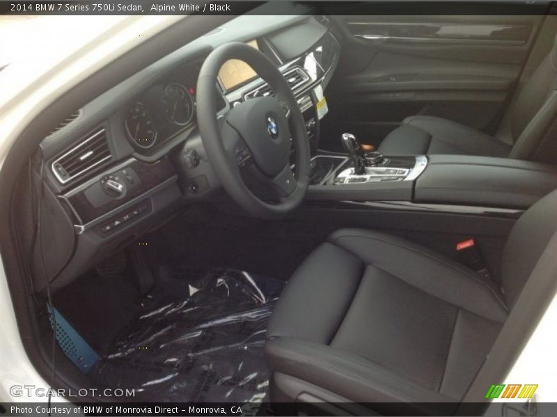  2014 7 Series 750Li Sedan Black Interior