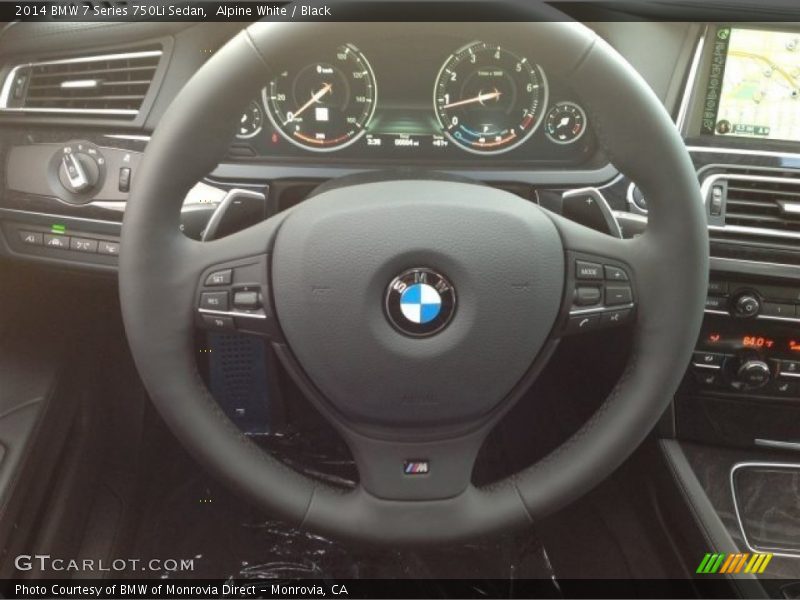  2014 7 Series 750Li Sedan Steering Wheel