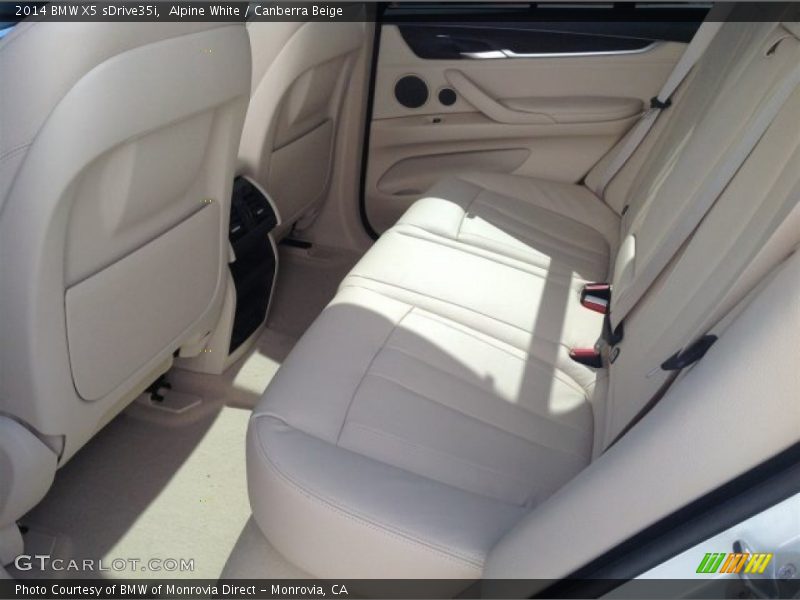 Alpine White / Canberra Beige 2014 BMW X5 sDrive35i