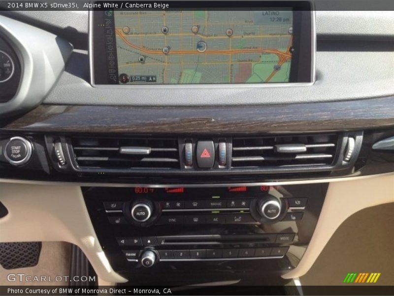 Alpine White / Canberra Beige 2014 BMW X5 sDrive35i