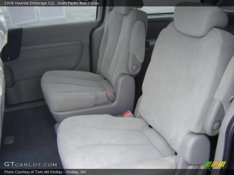 South Pacific Blue / Gray 2008 Hyundai Entourage GLS