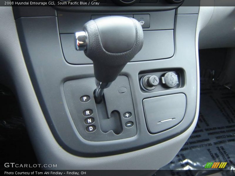 South Pacific Blue / Gray 2008 Hyundai Entourage GLS