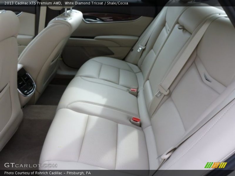 White Diamond Tricoat / Shale/Cocoa 2013 Cadillac XTS Premium AWD