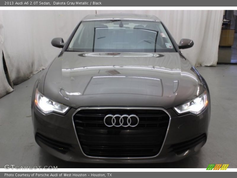 Dakota Gray Metallic / Black 2013 Audi A6 2.0T Sedan