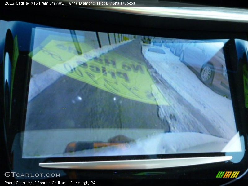 White Diamond Tricoat / Shale/Cocoa 2013 Cadillac XTS Premium AWD