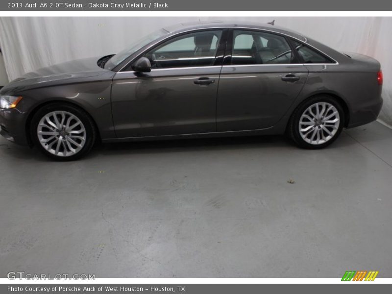 Dakota Gray Metallic / Black 2013 Audi A6 2.0T Sedan