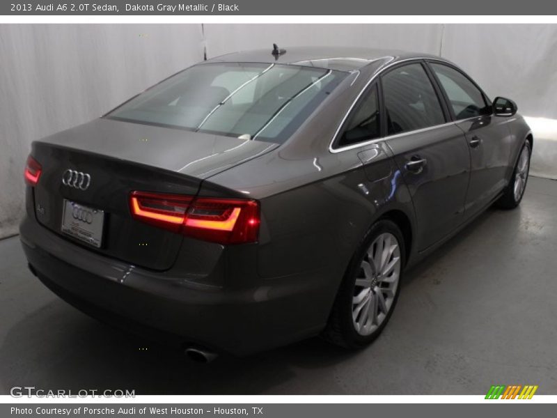 Dakota Gray Metallic / Black 2013 Audi A6 2.0T Sedan