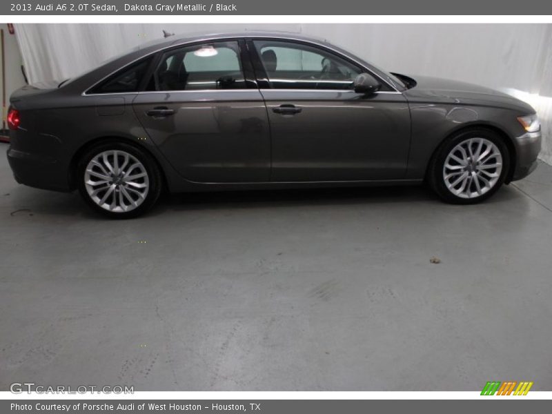 Dakota Gray Metallic / Black 2013 Audi A6 2.0T Sedan