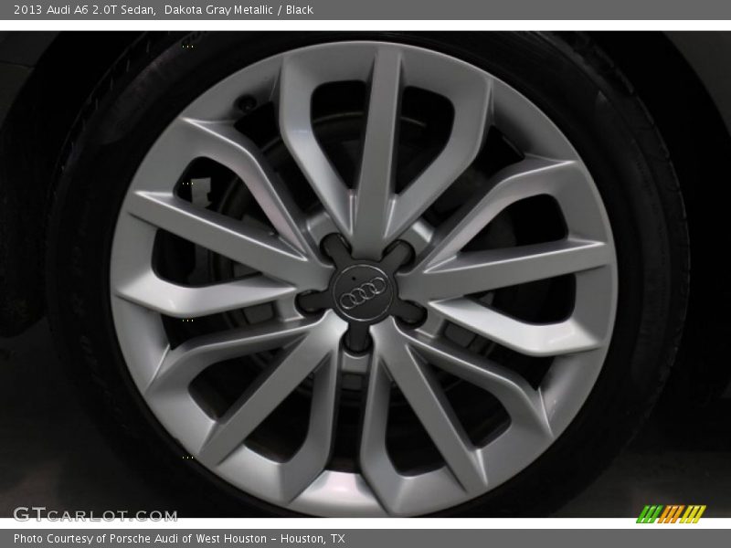 Dakota Gray Metallic / Black 2013 Audi A6 2.0T Sedan