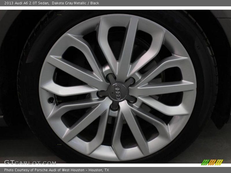 Dakota Gray Metallic / Black 2013 Audi A6 2.0T Sedan