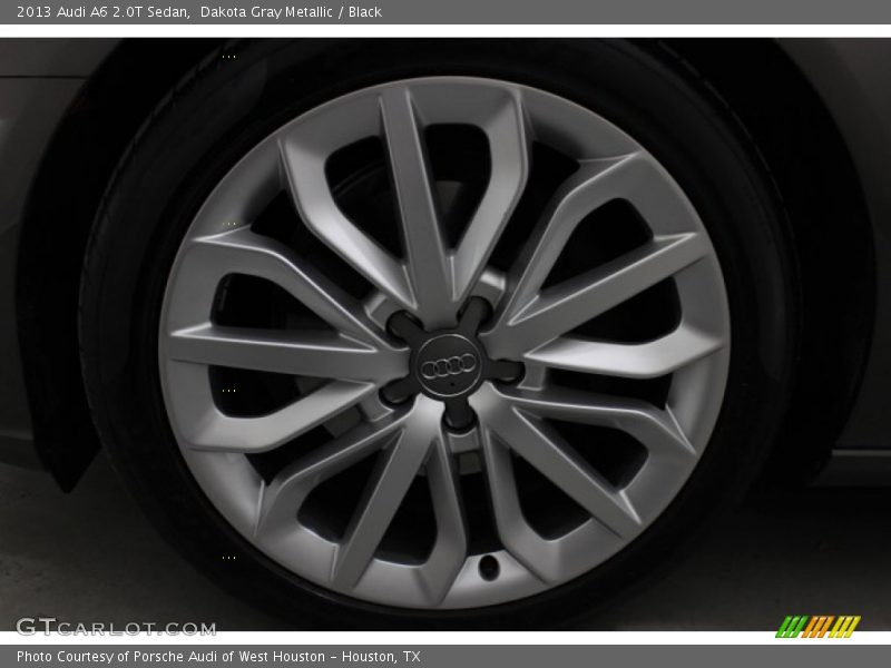Dakota Gray Metallic / Black 2013 Audi A6 2.0T Sedan